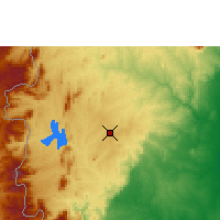 Nearby Forecast Locations - Chimoio - Kaart