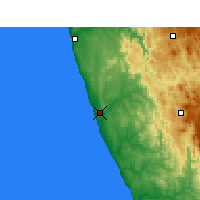 Nearby Forecast Locations - Koingnaas - Kaart