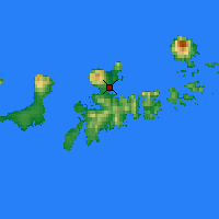 Nearby Forecast Locations - Adak - Kaart