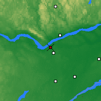 Nearby Forecast Locations - Ottawa - Kaart