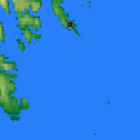 Nearby Forecast Locations - Brevoort Island - Kaart