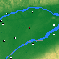 Nearby Forecast Locations - Beaver Mines - Kaart