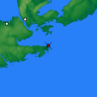 Nearby Forecast Locations - Hart Island - Kaart