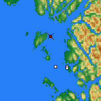 Nearby Forecast Locations - Grey Islet - Kaart