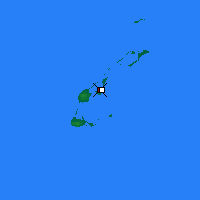 Nearby Forecast Locations - Magdalena-eilanden - Kaart
