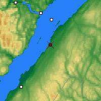 Nearby Forecast Locations - Rivière-du-Loup - Kaart