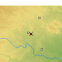Nearby Forecast Locations - Altus - Kaart