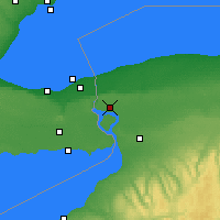 Nearby Forecast Locations - Niagara Falls - Kaart