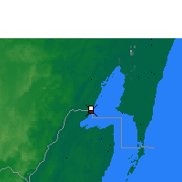 Nearby Forecast Locations - Chetumal - Kaart