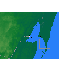 Nearby Forecast Locations - Chetumal - Kaart
