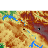 Nearby Forecast Locations - Tuxtla Gutiérrez - Kaart