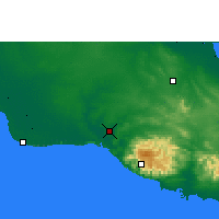 Nearby Forecast Locations - Cienfuegos - Kaart