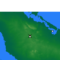 Nearby Forecast Locations - Camagüey - Kaart