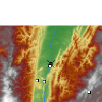 Nearby Forecast Locations - Palanquero - Kaart