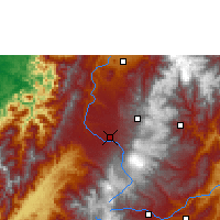 Nearby Forecast Locations - Popayán - Kaart
