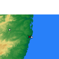 Nearby Forecast Locations - Recife - Kaart