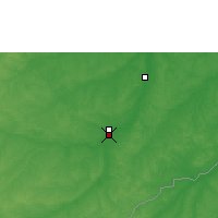 Nearby Forecast Locations - Rio Branco - Kaart