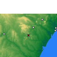 Nearby Forecast Locations - Itabaianinha - Kaart