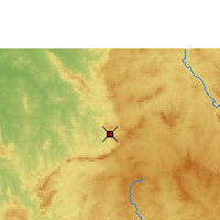Nearby Forecast Locations - Goiás - Kaart