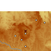 Nearby Forecast Locations - Brasilia - Kaart