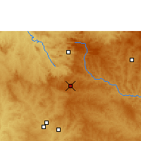 Nearby Forecast Locations - Anápolis - Kaart