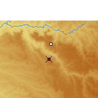 Nearby Forecast Locations - Uberlândia - Kaart