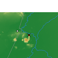 Nearby Forecast Locations - Corumbá - Kaart