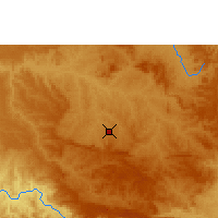 Nearby Forecast Locations - Araxá - Kaart