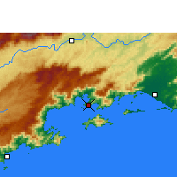 Nearby Forecast Locations - Angra dos Reis - Kaart