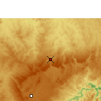 Nearby Forecast Locations - Jaguariaíva - Kaart