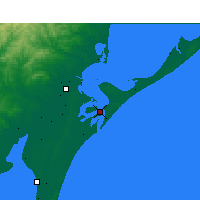 Nearby Forecast Locations - Rio Grande - Kaart
