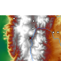 Nearby Forecast Locations - Riobamba - Kaart