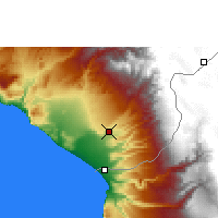 Nearby Forecast Locations - Tacna - Kaart