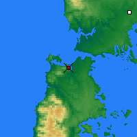 Nearby Forecast Locations - Ancud - Kaart