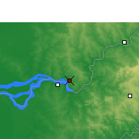 Nearby Forecast Locations - Encarnación - Kaart
