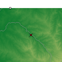 Nearby Forecast Locations - Artigas - Kaart