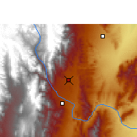 Nearby Forecast Locations - Salta - Kaart