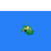Nearby Forecast Locations - Port Vila - Kaart