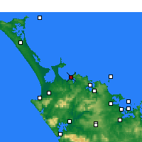 Nearby Forecast Locations - Mangōnui - Kaart