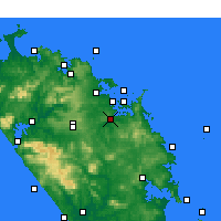Nearby Forecast Locations - Kawakawa - Kaart