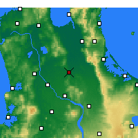 Nearby Forecast Locations - Morrinsville - Kaart