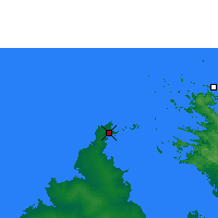 Nearby Forecast Locations - Cygnet Bay - Kaart