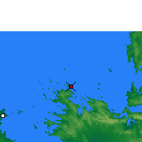 Nearby Forecast Locations - Koolan Insel - Kaart