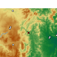 Nearby Forecast Locations - Tabulam - Kaart