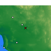 Nearby Forecast Locations - Kyancutta - Kaart