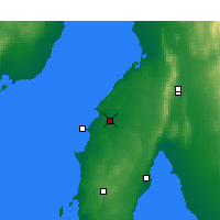 Nearby Forecast Locations - Kadina - Kaart