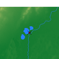 Nearby Forecast Locations - Menindee - Kaart