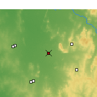 Nearby Forecast Locations - Quandialla - Kaart