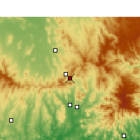 Nearby Forecast Locations - Murrurundi - Kaart