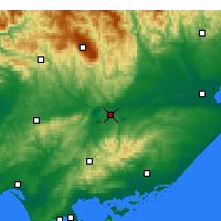 Nearby Forecast Locations - Latrobe Valley - Kaart